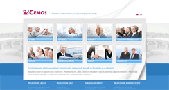 Desktop Screenshot of cemos.sk
